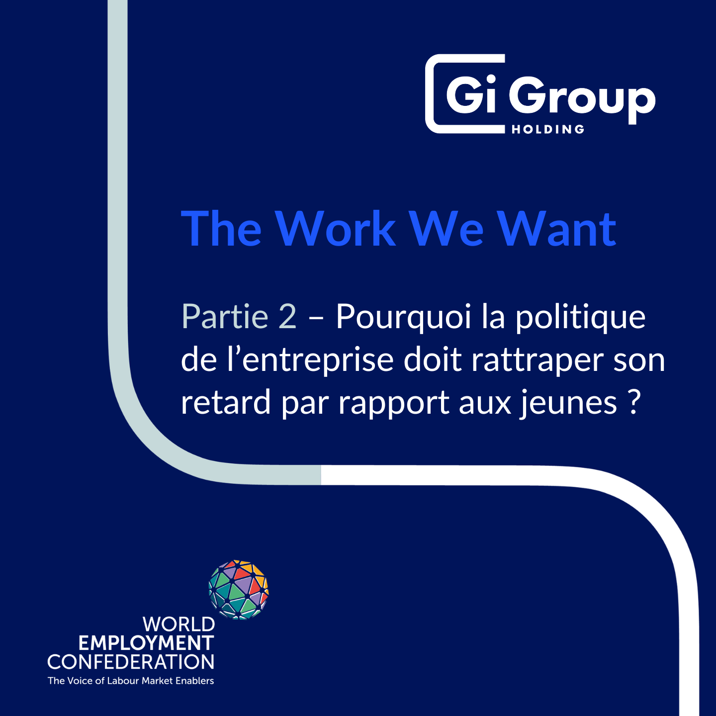 Gi Group Holding - pourquoi la politique de l entreprise doit rattraper son retard par rapport aux jeunes